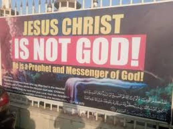 Why we displayed ‘Jesus Christ is not God’ banner at Lekki mosque – Imam