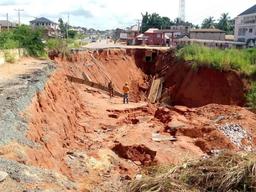 Aba residents send SOS to Otti over gully erosion menace 