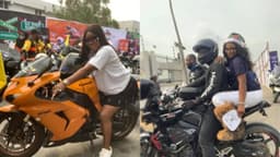 Bikers thrill revellers with breathtaking stunts at Calabar Carnival