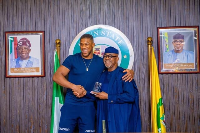 Anthony Joshua to light torch of National Sports Festival in May ? Abiodun 