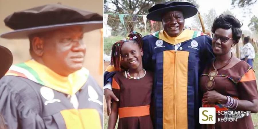 Man who worked as herdsman to pay his school fees becomes successful, makes history as first person to earn 2 PhDs in his community
