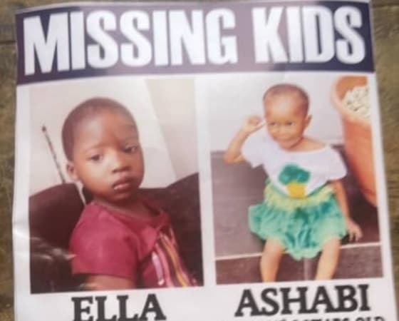Shock, anguish as mystery woman kidnaps two children in Lagos 