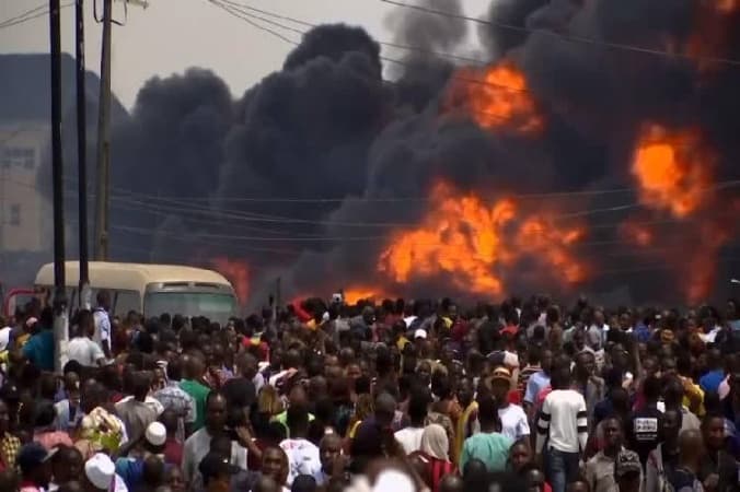 JUST IN: Gas explosion rocks Port Harcourt