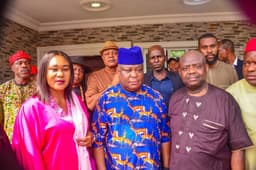 Celebration galore as Senator Izunaso flags off road construction project