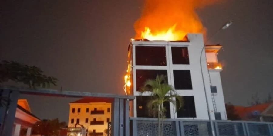 Fire guts Abuja hotel, Focus Holiday Inn
