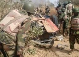 Soldiers, civilians missing as terrorists ambush troops in Borno 