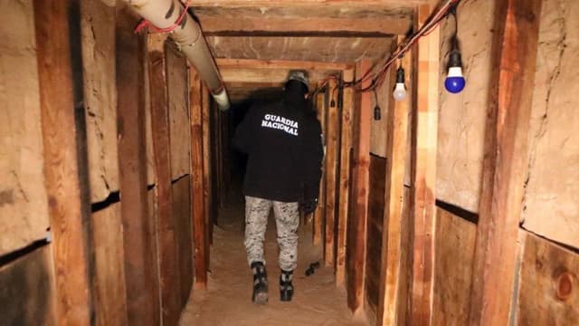 Hidden tunnel on US-Mexico border to be sealed