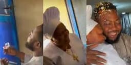 Drama as Oluwadollarz’s mother gets engaged weeks after son