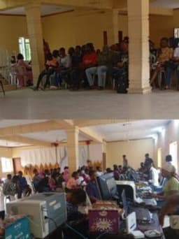 UTME registration: Candidates spend hours at CBT centre in Lagos