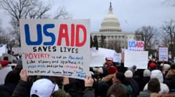 Unions sue Trump administration over USAID agency cuts