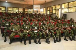 208 army officers write Lt. to Capt. promotion examination