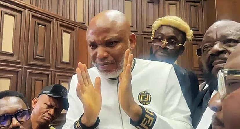 Alleged terrorism: Court adjourns Nnamdi Kanu’s trial indefinitely