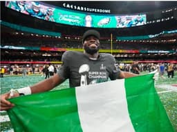 Meet Nigerian-born Moro Ojomo who led Philadelphia Eagles to Super Bowl triumph