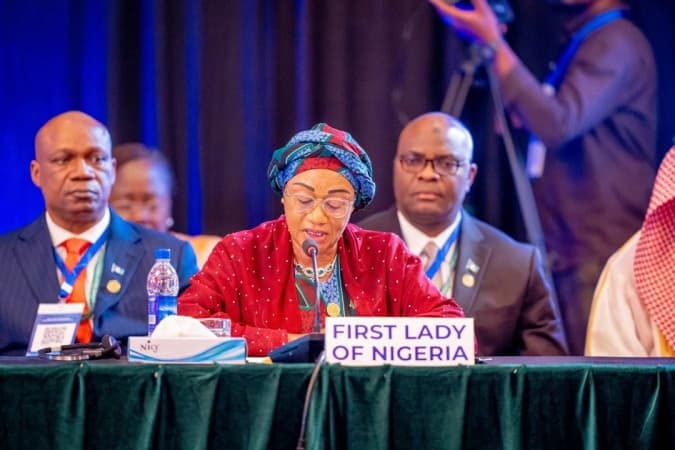 First Lady addresses AU Summit in Addis Ababa, calls for sustainable health financing 