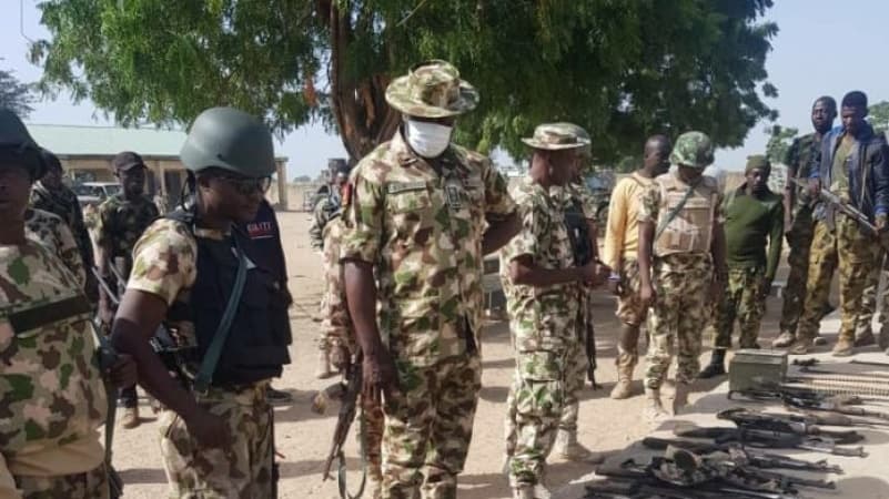 Army eliminates 10 Boko Haram terrorists, recovers cache of arms in Bama
