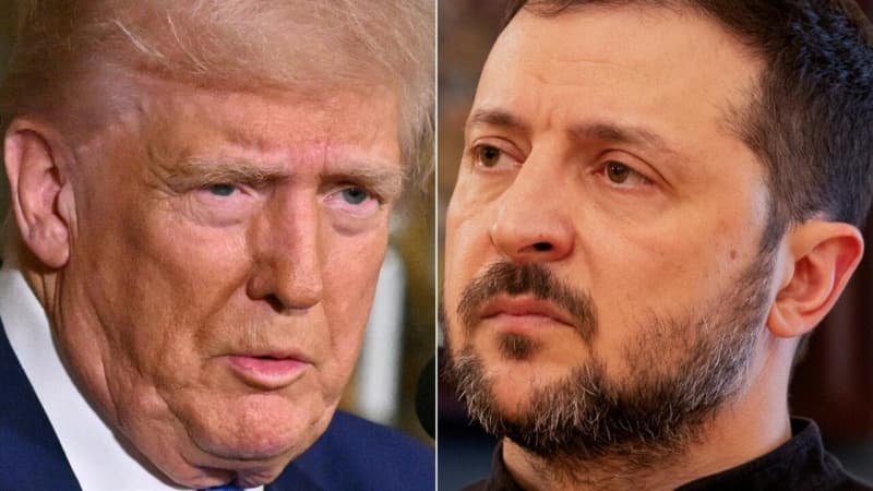 Trump, Zelensky in bitter clash