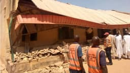 Student confirmed killed, 4 others injured in building collapse in Yobe school