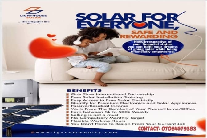 Epileptic power supply: Nigerian firm offers solar solution, promises life-changing opportunity