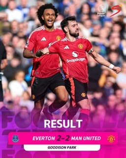 Wounded Man Utd fight back to hold Everton at Goodison Park