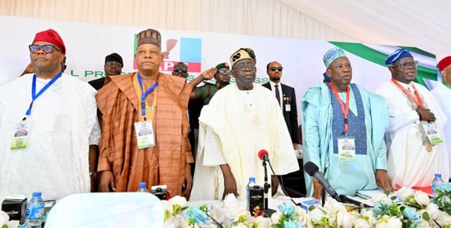 APC NEC gives Tinubu vote of confidence, pledges to work harder for Nigeria's prosperity