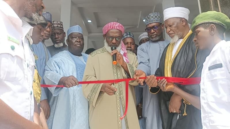 Honouring Legacy: Sen. Bala Ibn Na’Allah completes mosque project in memory of late wife, son