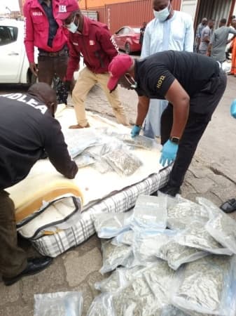 NDLEA intercepts 128 parcels of Canadian Loud at Tin-Can, Lagos