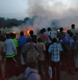 Driver, motor boy burnt to death as fuel tanker explosion rocks Ibadan