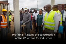 Geometric Power flags off construction of 42-KM dedicated line to industries…to be ready in June
