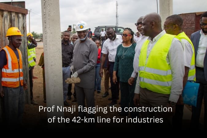 Geometric Power flags off construction of 42-KM dedicated line to industries…to be ready in June