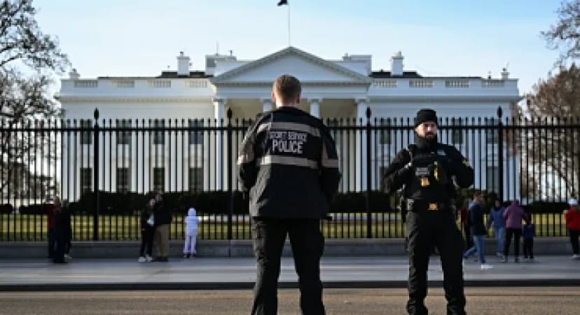 US Secret Service shoots armed man outside White House