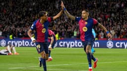 Yamal and Raphinha star as Barca breeze into Champions League last eight