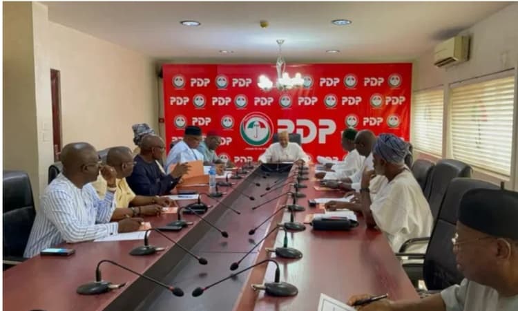 Tight security as PDP NWC meets in Abuja