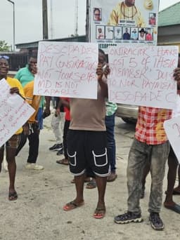 Contractors protest DESOPADEC’s refusal to pay for contracts executed