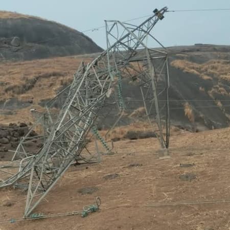 4 vandalised TCN towers collapse