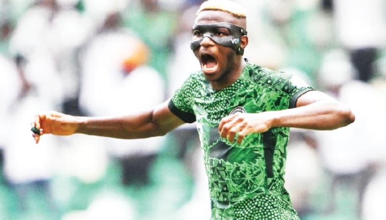 Osimhen surpasses Odegbami’s Eagles’ goal record