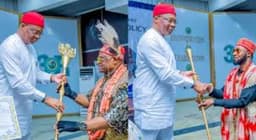 Uzodimma presents staff of office to 66 Imo traditional rulers