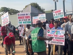 DAEWOO workers protest at Kaduna Refinery over suppression, denial of rights