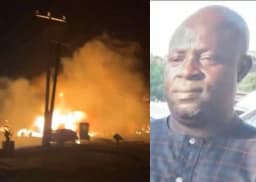 How I escaped with family, lost my mechanic, car to Otedola Bridge fire — Popular Journalist Dotun Oladipo