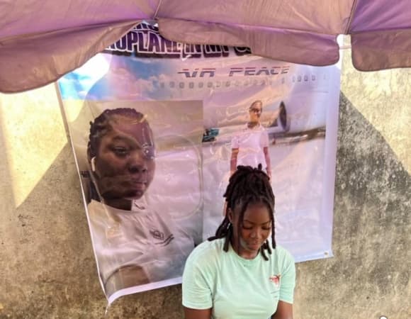 ?From cassava to cloud nine,? TikToker throws party as first woman to board plane in her community