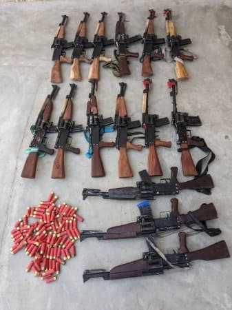 Police kill kidnap kingpin, three others, recover 11 AK-47 rifles in Delta