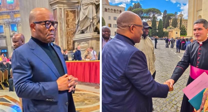 Akpabio, Ojukwu, Kukah, others land in Rome for burial of Pope Francis