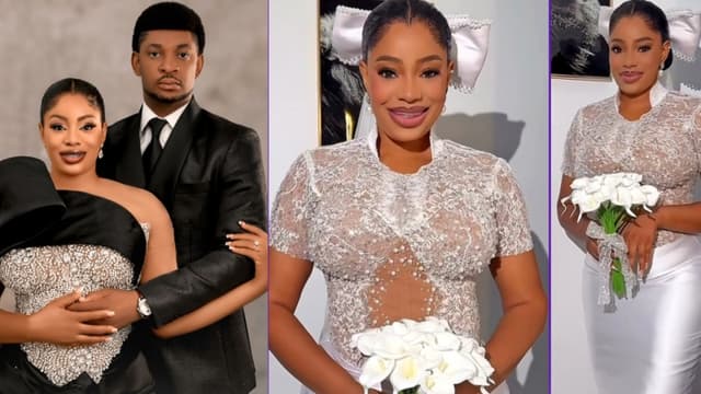 Nigerian gospel singer, Steve Crown, ties knot with fianc?e