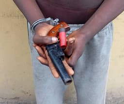 16-year-old boy arrested with pistol in Lagos