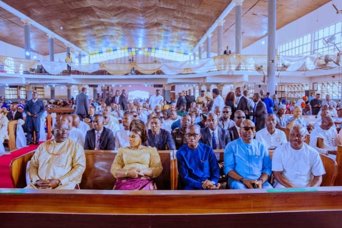 Oborevwori, Ibori, Okowa, others bid Utuama farewell