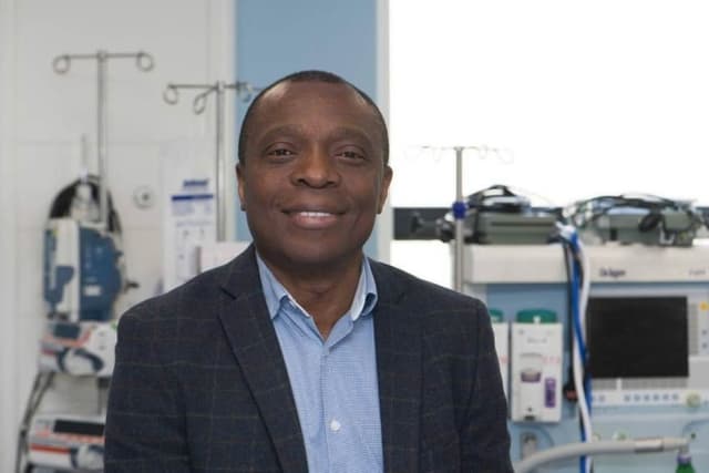 Nigerian surgeon leads life-saving surgery for UK girl born with heart outside chest