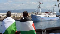 Gaza-bound aid ship assisted by tugboat after drone attack