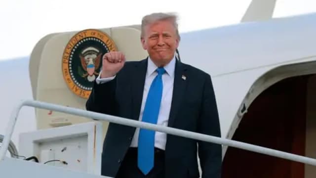 Trump says he is not considering running for third term