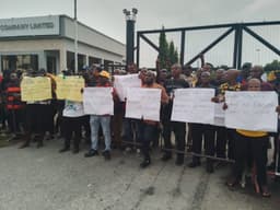 Workers protesting poor salary disrupt activities at Warri Refinery