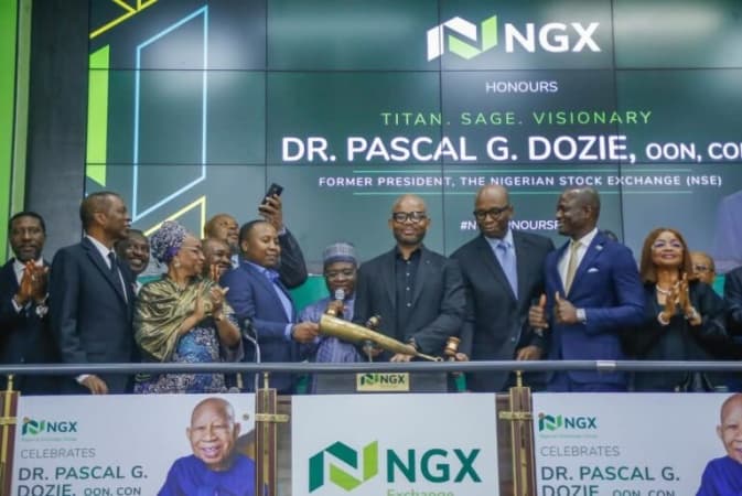 NGX honours Pascal Dozie with heartfelt tributes | News Express Nigeria