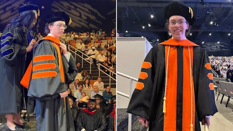 16-year-old boy sets record, becomes youngest to receive Ph.D. in the US